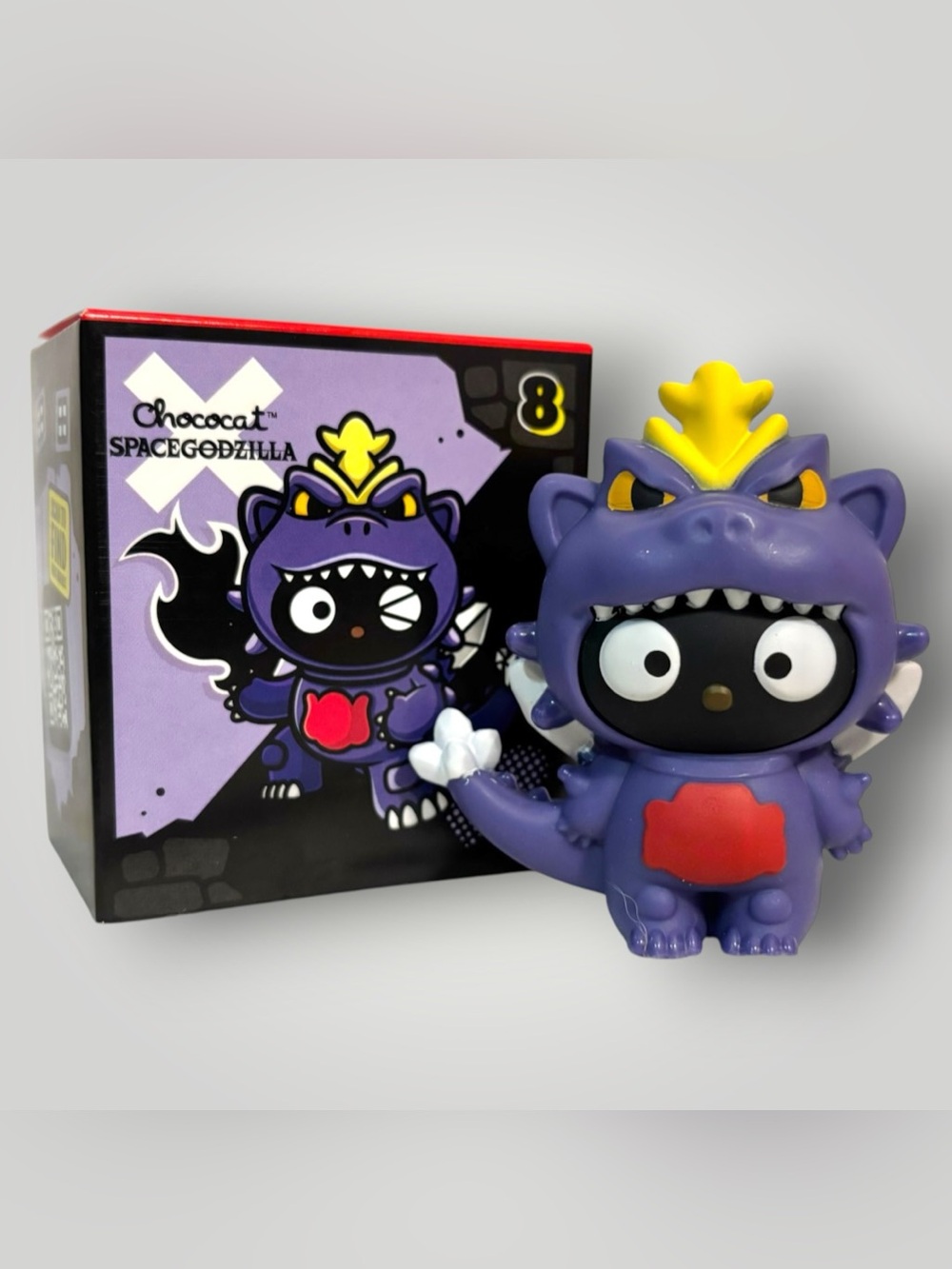 Chococat X SpaceGodzilla - Hello Kitty And Friends McDonald's Godzilla Toy #8
